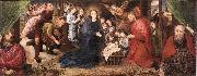 GOES, Hugo van der Adoration of the Shepherds sg oil painting artist